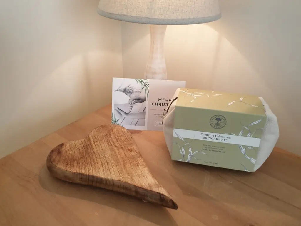 Purifying Palmarosa skincare kit with a reflexology voucher